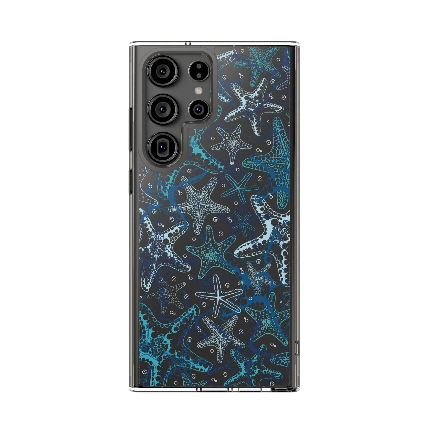 Starfish Clear Phone Cases, Summer Ocean Inspired Phone Cases Compatible with most iPhone and Samsung Models Phone Case Printify Samsung Galaxy S23 Ultra