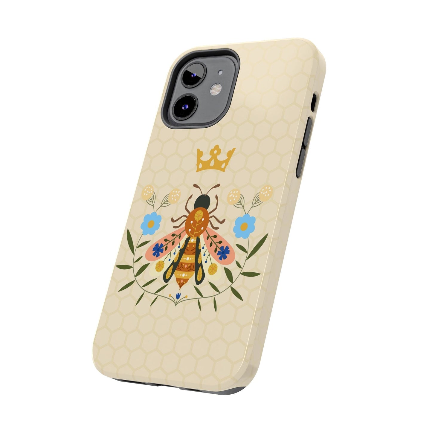 Queen Bee Phone Case • Deisgned to Fit Most iPhone and Samsung Models Phone Case Printify