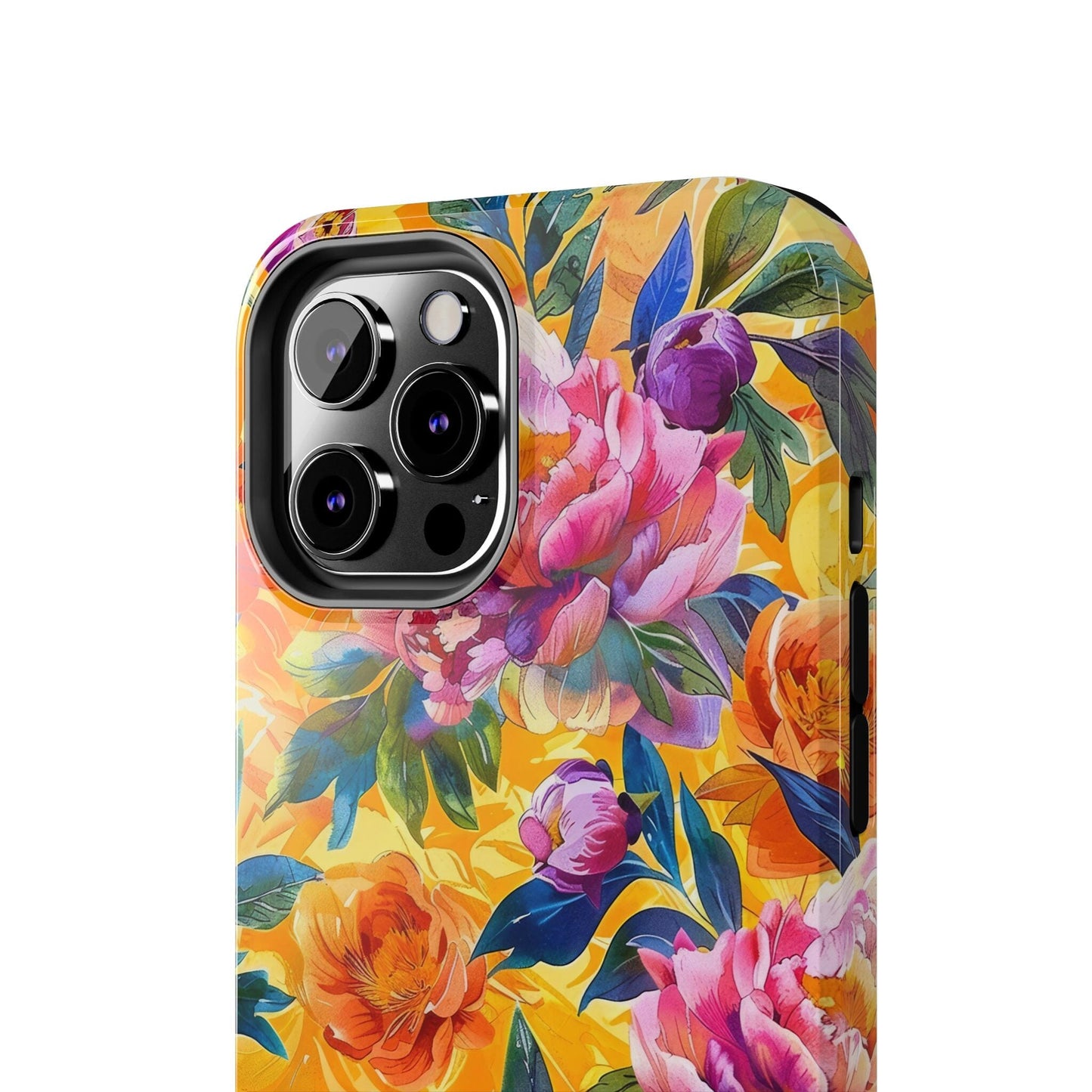 Spring Flowers Tough Phone Case - Designed to fit Most iPhone and Samsung Models Phone Case Printify iPhone 12 Pro Max