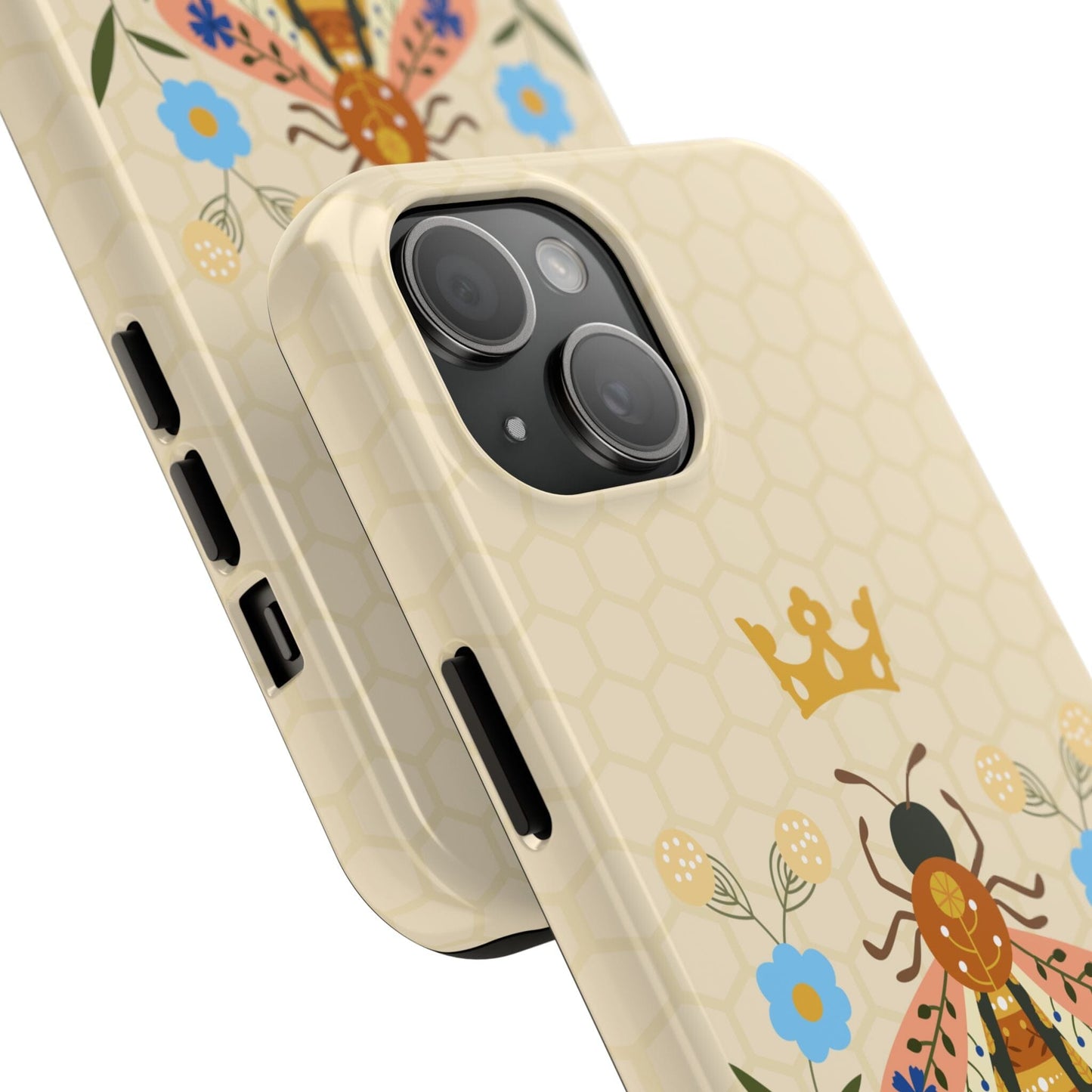 Queen Bee Phone Case • Deisgned to Fit Most iPhone and Samsung Models Phone Case Printify