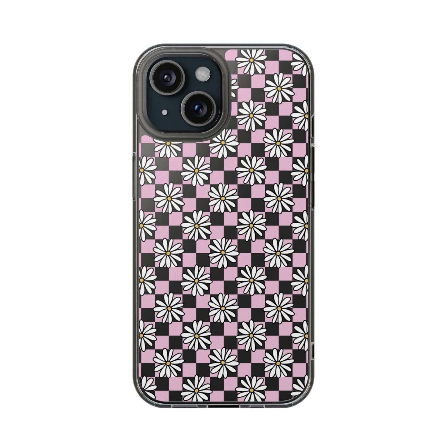 Floral Pattern Phone Case - Stylish Clear Cases for All Occasions Phone Case Printify iPhone 15 Without gift packaging