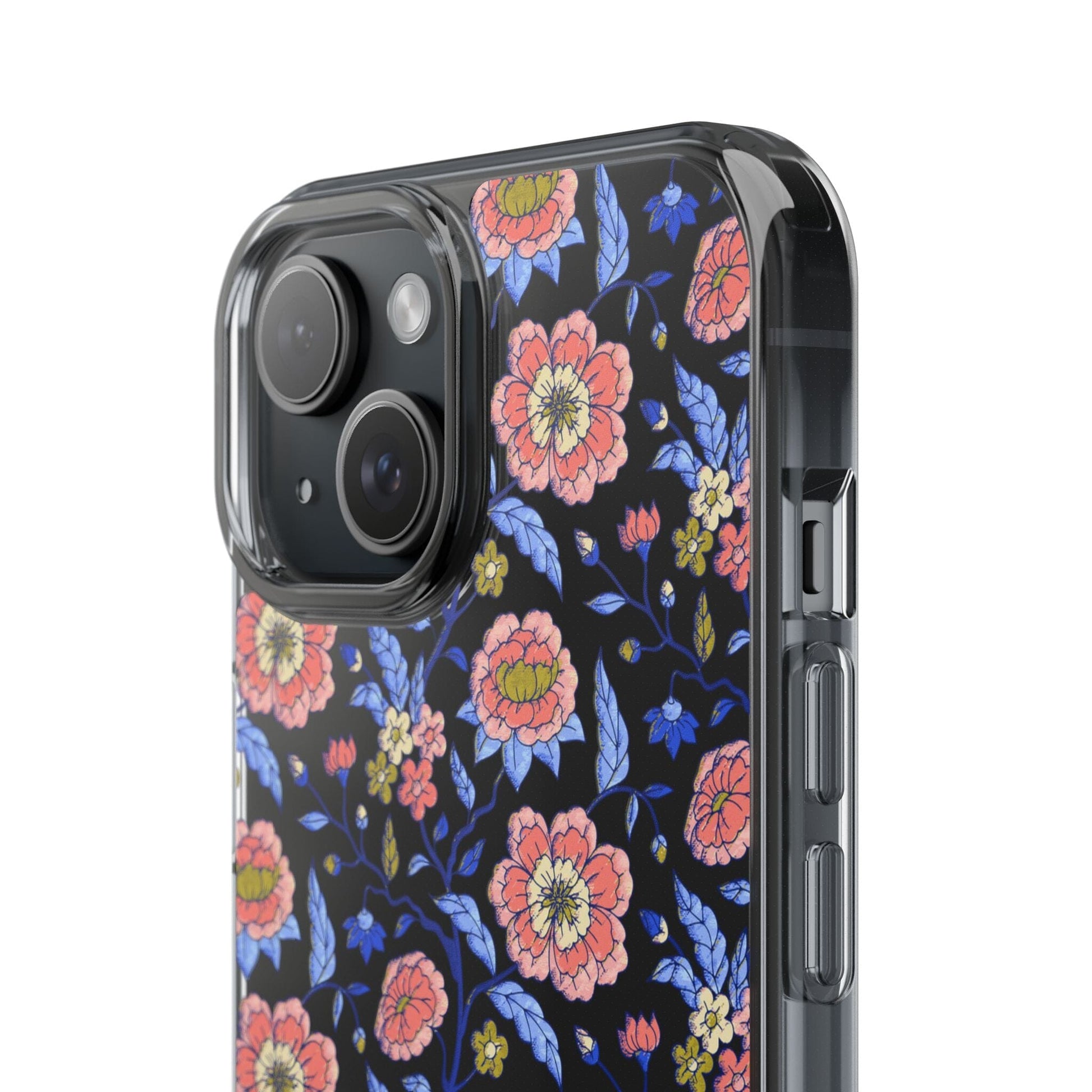 Clear Phone Case, iPhone 16 Pro Max Case, Chinoiserie Toile – Compatible with Most iPhone and Samsung Models Phone Case Printify