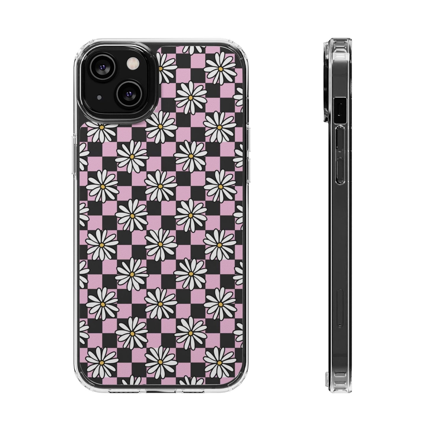 Floral Pattern Phone Case - Stylish Clear Cases for All Occasions Phone Case Printify iPhone 14 Plus Without gift packaging