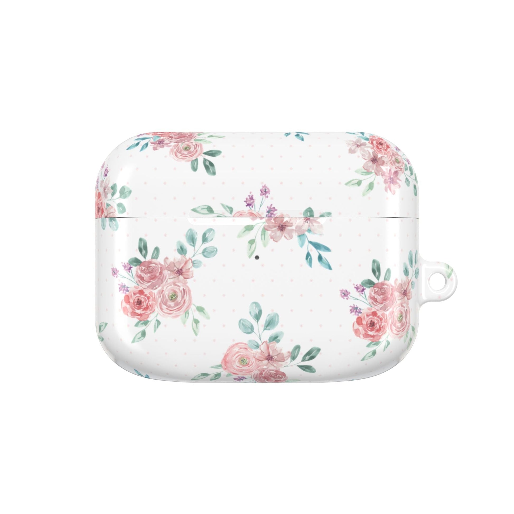 Coquette AirPods Case Cover, Grandmacore Floral Ear Bud Case • Cute Phone Accessories Accessories Printify AirPods Pro Gen 1 White Glossy