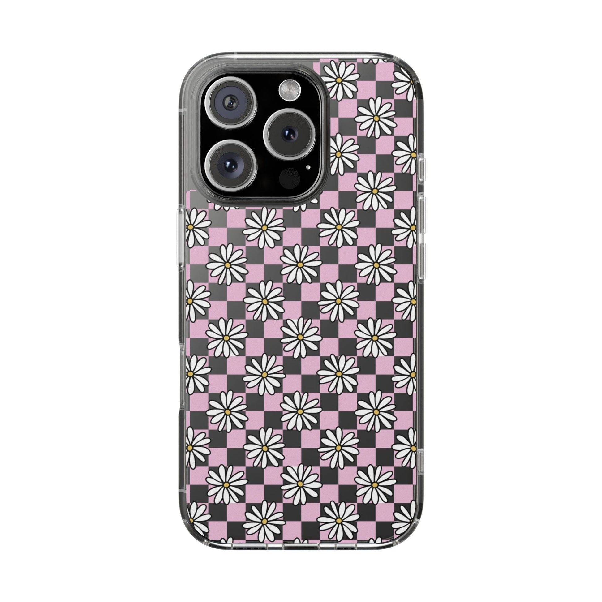 Floral Pattern Phone Case - Stylish Clear Cases for All Occasions Phone Case Printify iPhone 16 Pro Without gift packaging