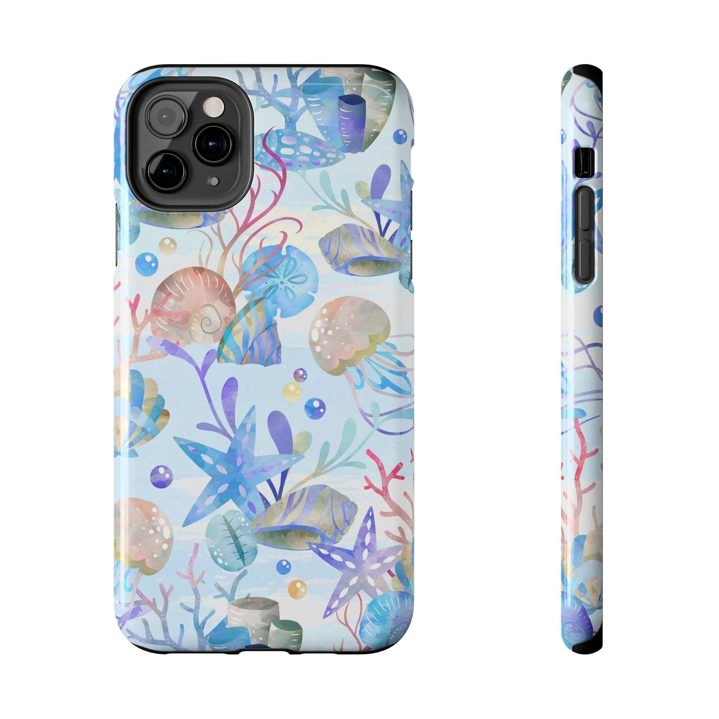 Vintage Seashell Phone Case • Beachy Summer Vibes Phone Case, Ocean Inspired Style fits most iPhone and Samsung Phones Phone Case Printify iPhone 11 Pro Max