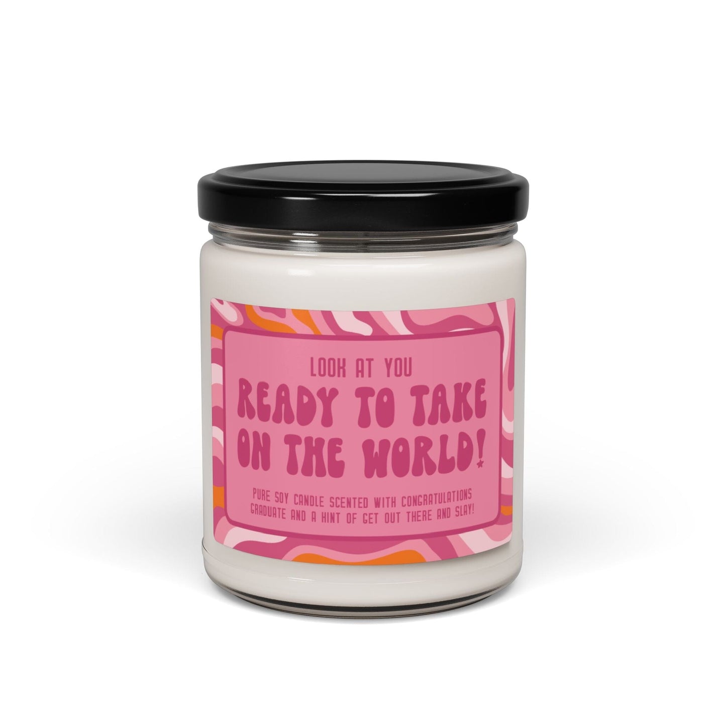 You Did It Roommate Congratulations Candle ~ New Job Gift, Graduation Gift for Daughter Home Decor Printify