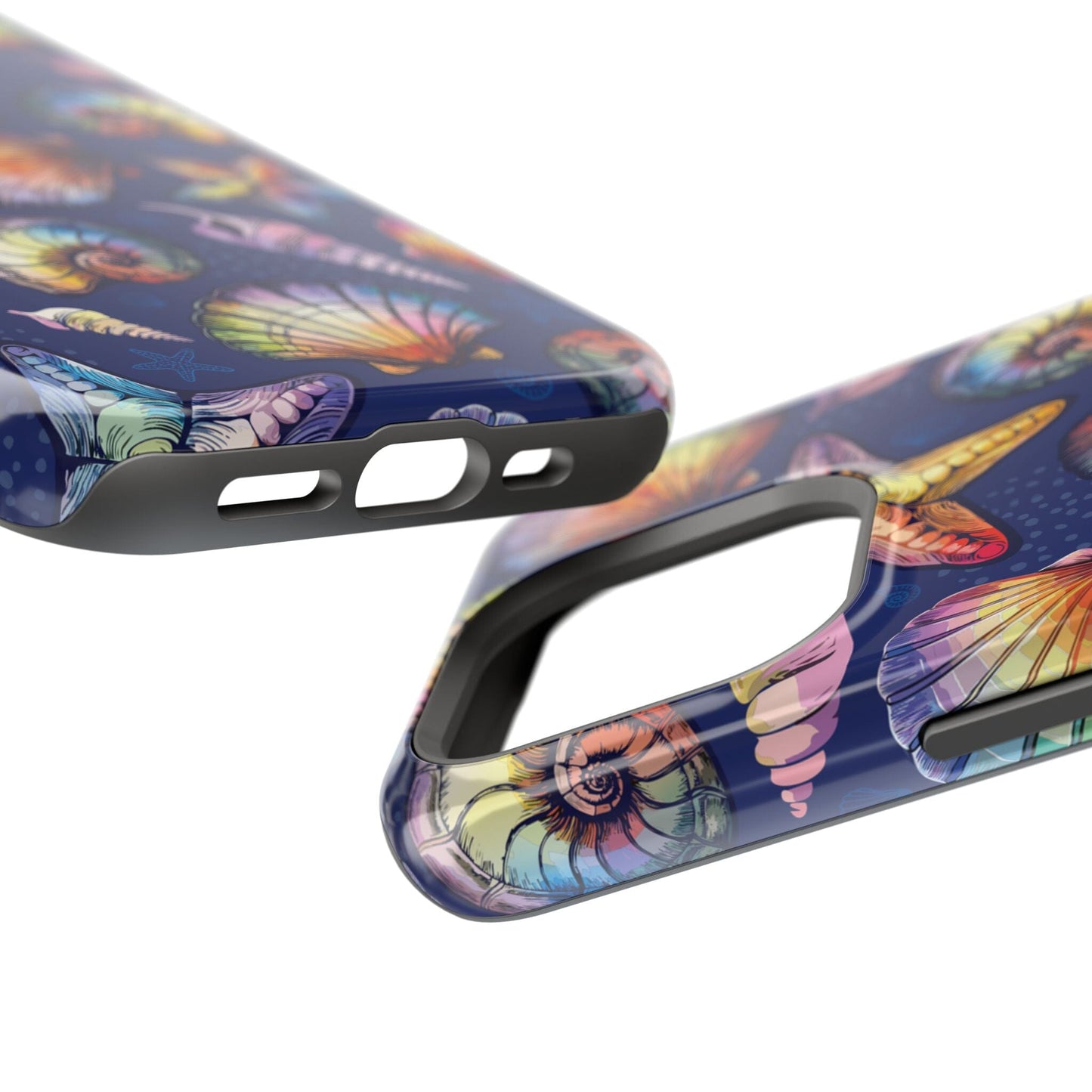Rainbow Seashell Phone Case • Designed to fit most iPhone and Samsung Phones Phone Case Printify