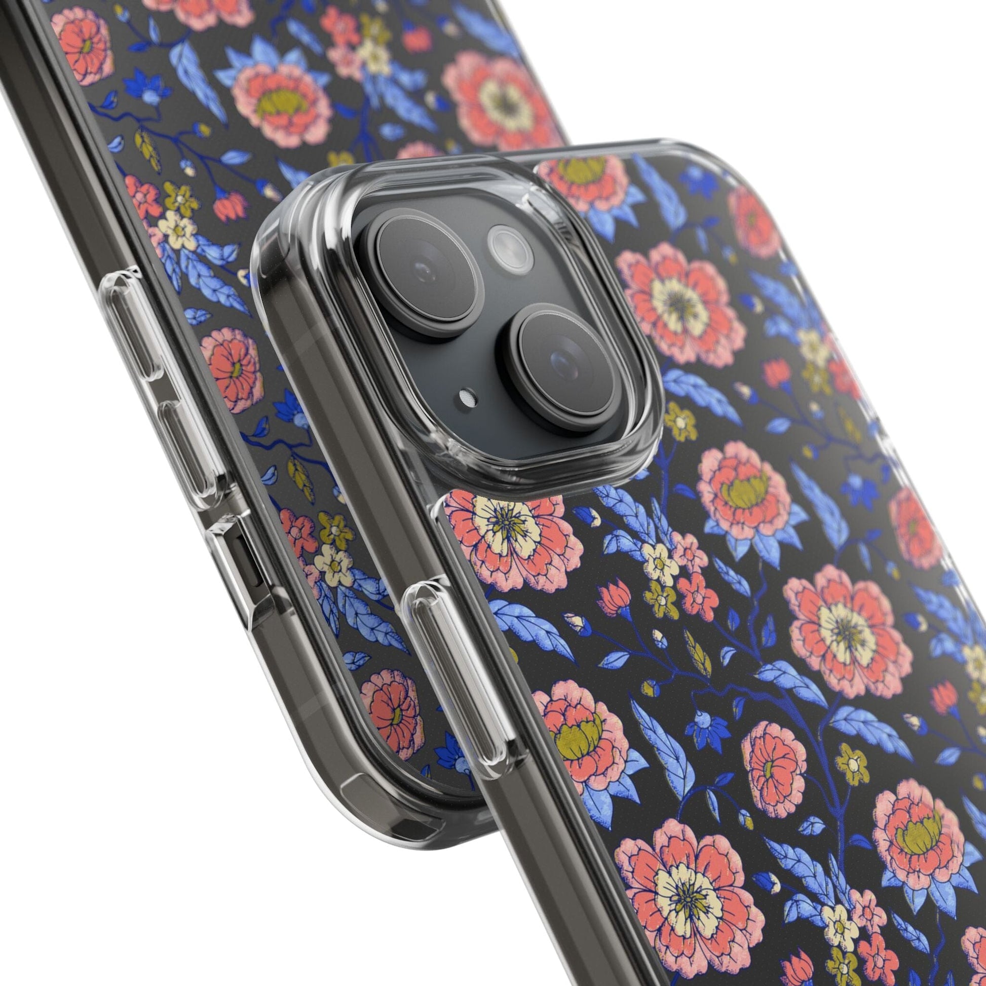 Clear Phone Case, iPhone 16 Pro Max Case, Chinoiserie Toile – Compatible with Most iPhone and Samsung Models Phone Case Printify