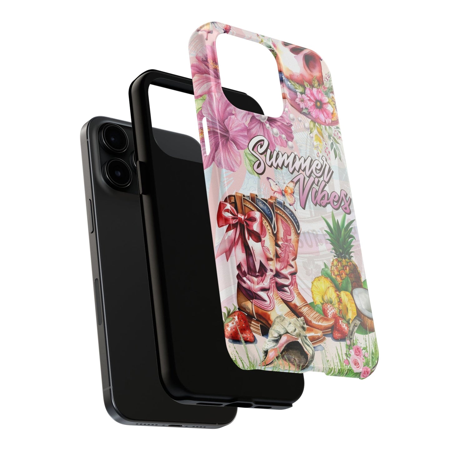 Coastal Cowgirl Phone Case, Coquette Aesthetic, Preppy Phone Case, Cute Trendy Phonecases ~ iPhone 12, iPhone 13, iPhone 14, iPhone 15 Phone Case Printify