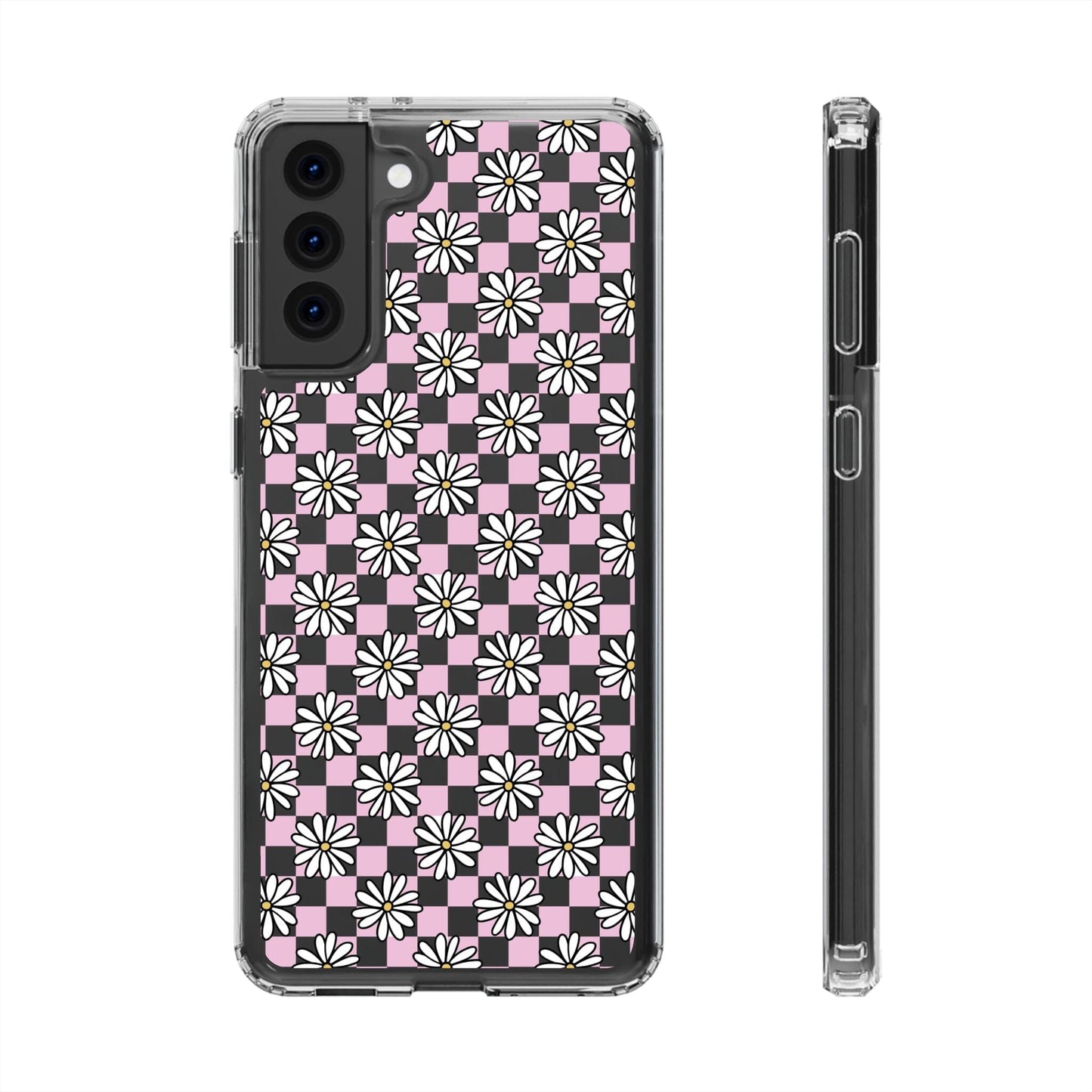 Floral Pattern Phone Case - Stylish Clear Cases for All Occasions Phone Case Printify Samsung Galaxy S21 Plus Without gift packaging