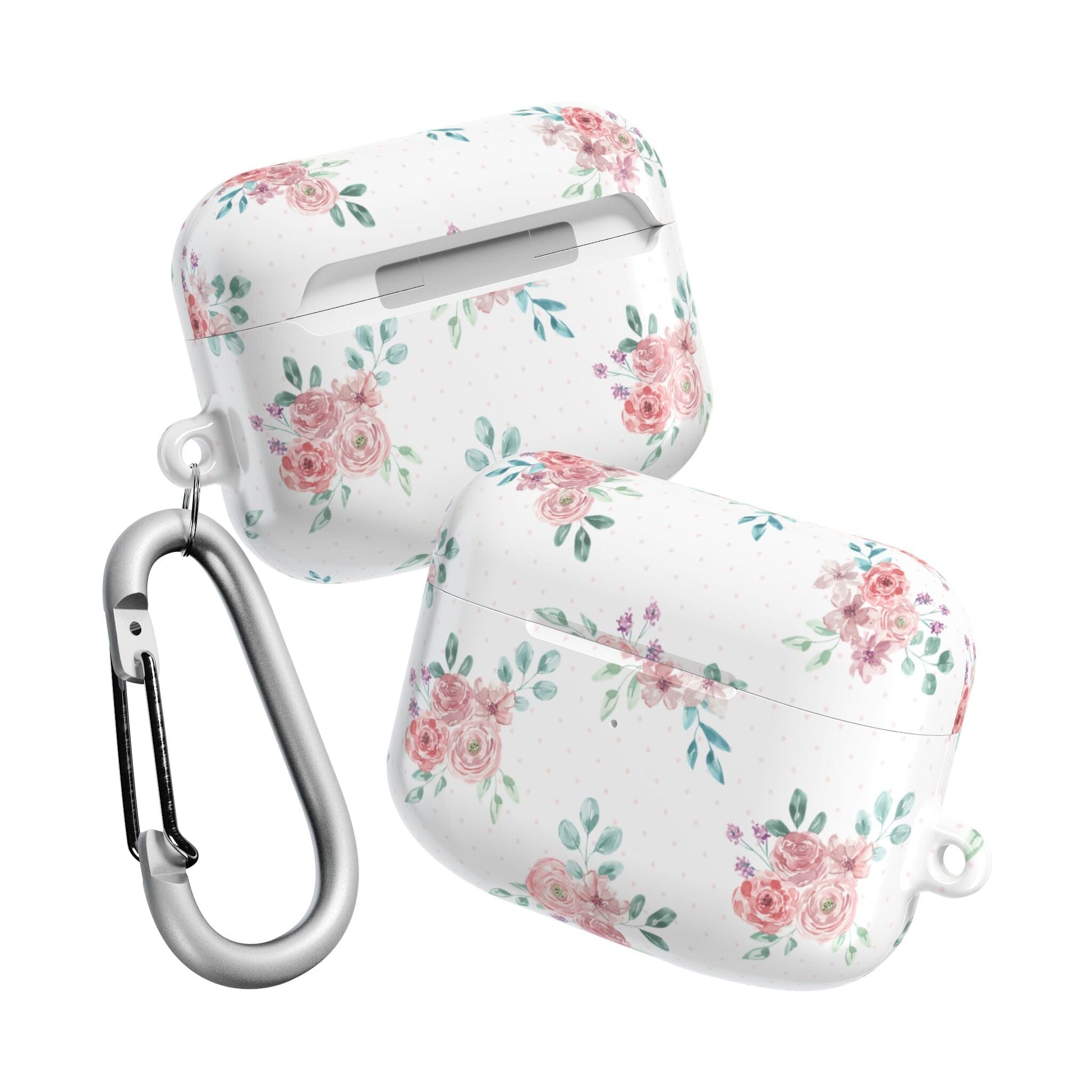 Coquette AirPods Case Cover, Grandmacore Floral Ear Bud Case • Cute Phone Accessories Accessories Printify