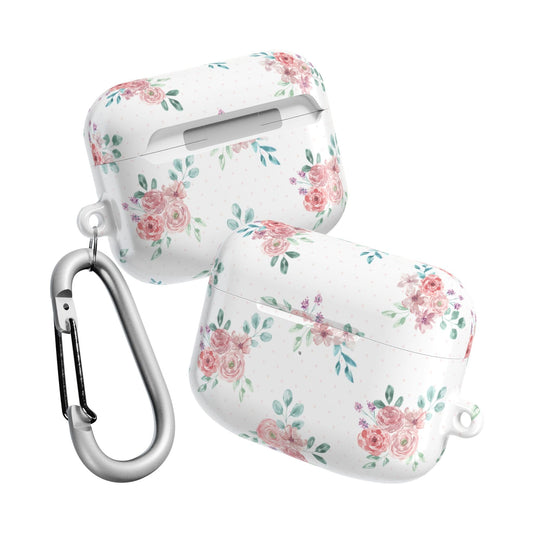 Coquette AirPods Case Cover, Grandmacore Floral Ear Bud Case • Cute Phone Accessories Accessories Printify