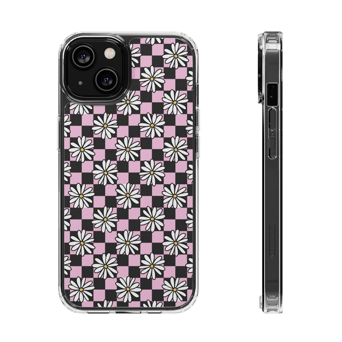 Floral Pattern Phone Case - Stylish Clear Cases for All Occasions Phone Case Printify iPhone 14 Without gift packaging