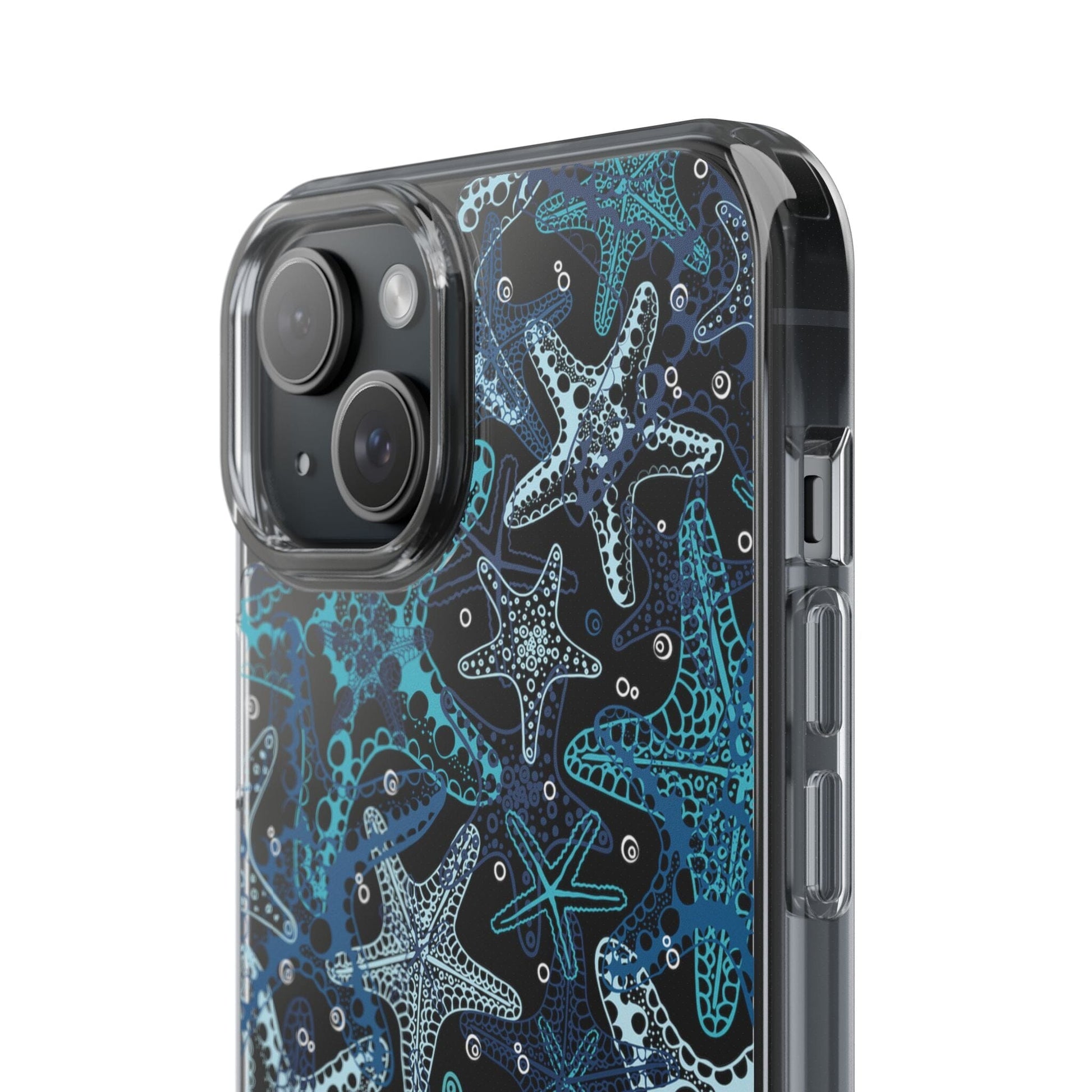 Starfish Clear Phone Cases, Summer Ocean Inspired Phone Cases Compatible with most iPhone and Samsung Models Phone Case Printify