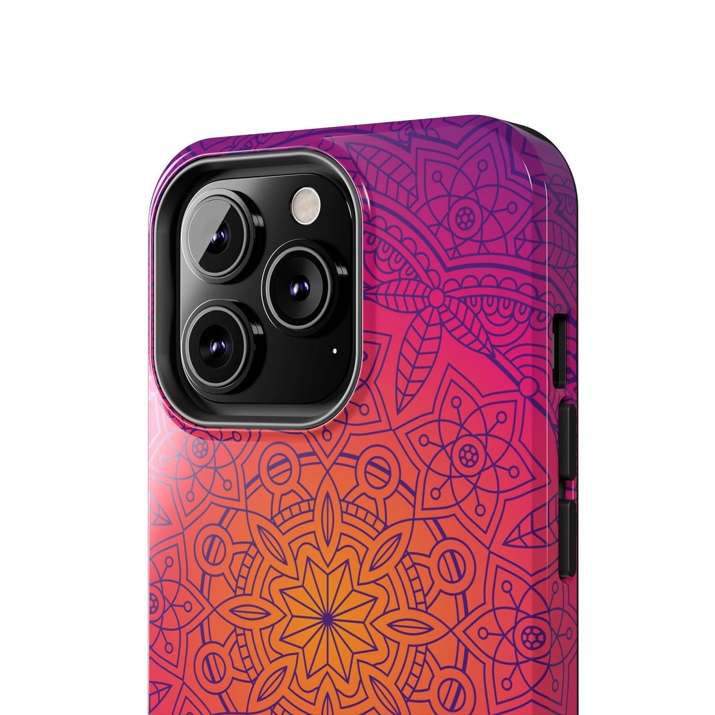 Pink Mandala iPhone Case • Designed to Fit Most iPhone and Samsung Models Phone Case Printify