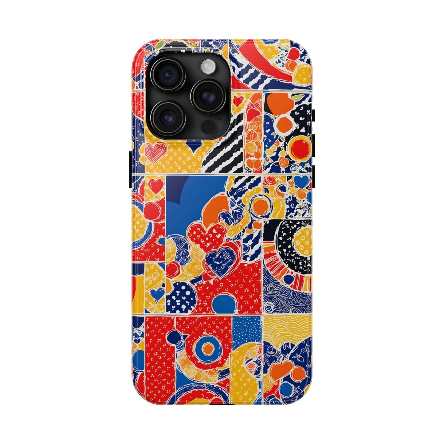 iPhone 16 Pro Case, Collage Phonecase, Mosaic Phone Case, s24 Ultra Case Phone Case Printify iPhone 15 Pro Max
