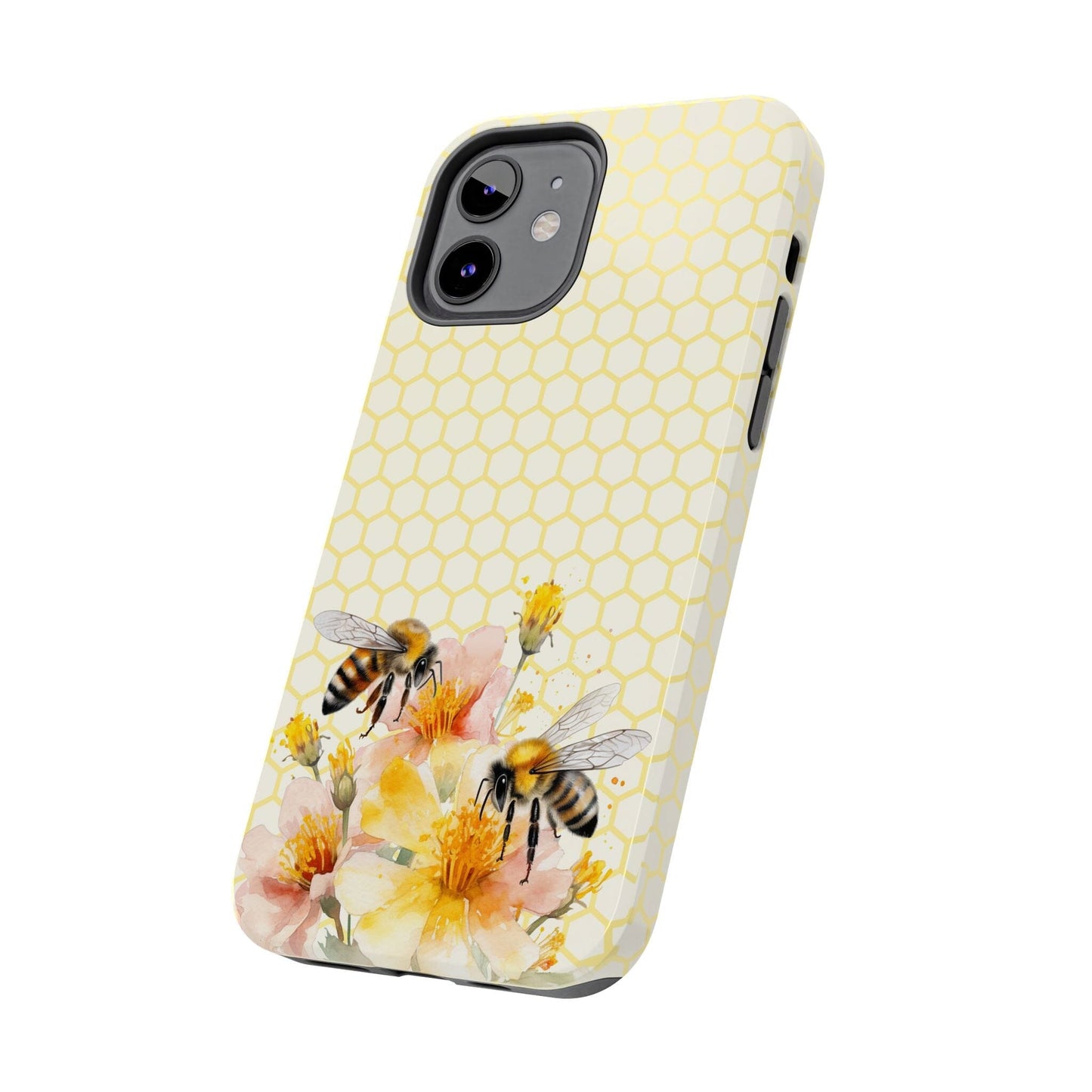 Honey Bee iPhone Case • Designed to Fit Most iPhone and Samsung Models Phone Case Printify