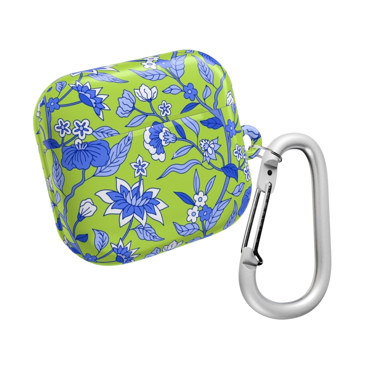 Toile AirPod Cases, French Country Aesthetic Ear Bud Case • Cute Phone Accessories Accessories Printify AirPods Gen 3 White Glossy