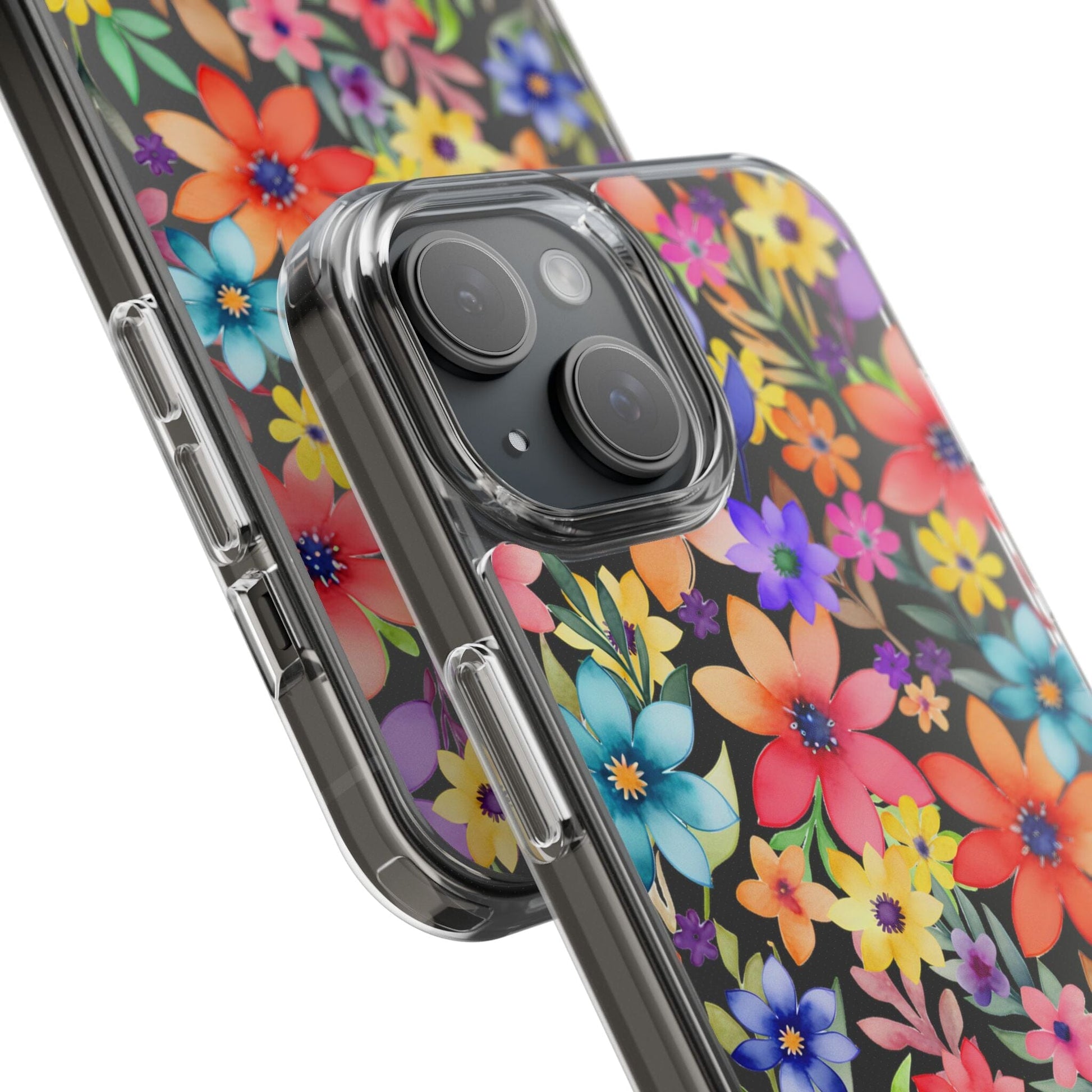 iPhone 16 Pro Case, Clear Phone Case, Flower Phone Case s24 Ultra Case, Cute Phonecase, Coquette Phone Case Phone Case Printify