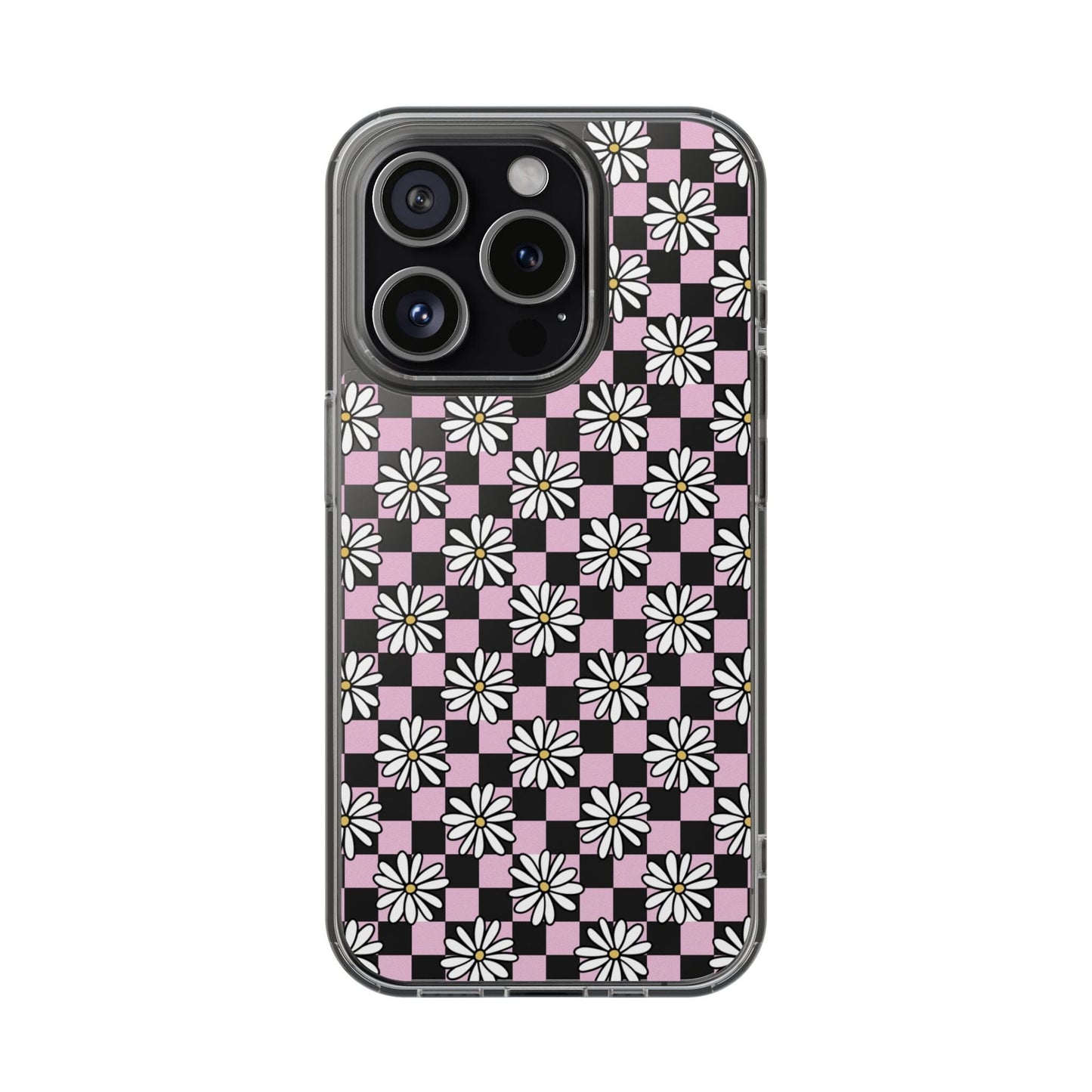 Floral Pattern Phone Case - Stylish Clear Cases for All Occasions Phone Case Printify iPhone 15 Pro Without gift packaging