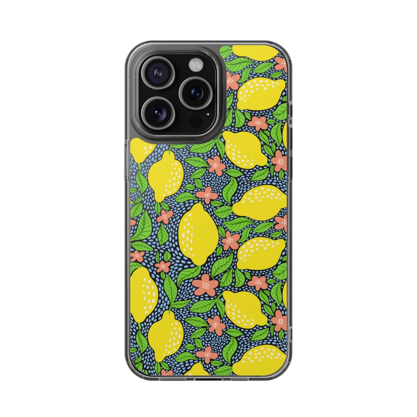 Clear iPhone 16 Pro Phone Case, Lemon Citron Coquette Phonecase • Designed to fit Most iPhone and Samsung Models Phone Case Printify iPhone 15 Pro Max Without gift packaging