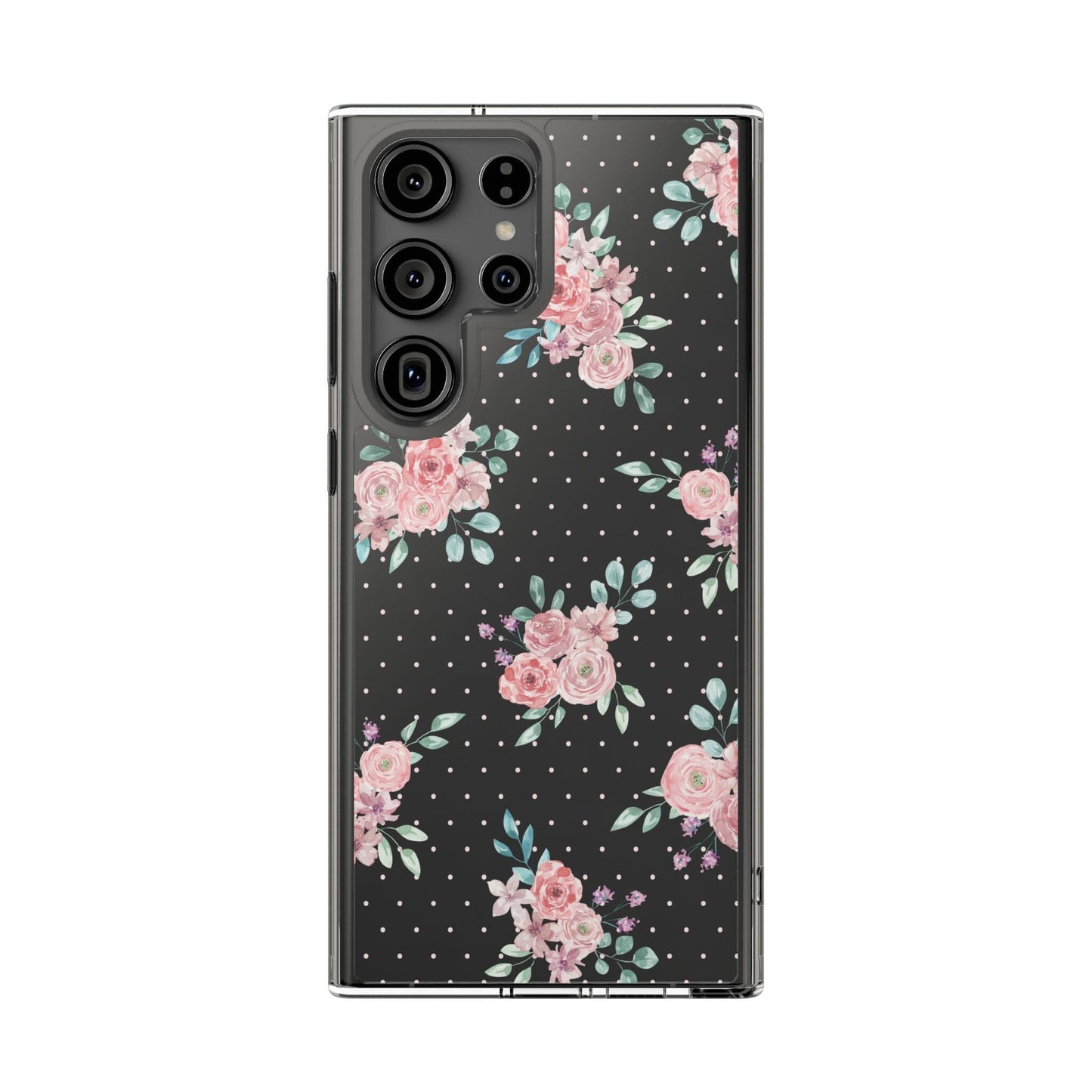 Grandma Core Aesthetic Clear Floral Phone Case • Designed to fit most iPhone and Samsung Phones Phone Case Printify Samsung Galaxy S23 Ultra Without gift packaging