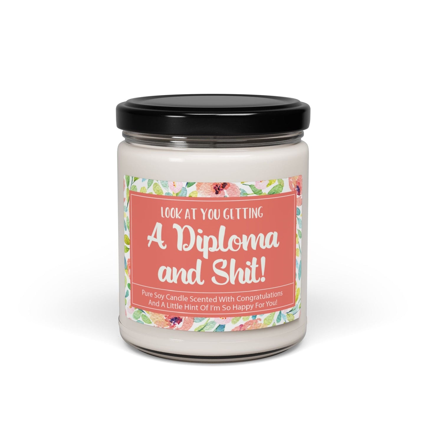 Best Friend You Did It Graduation Gift ~ Congratualtions Candle for Graduate Home Decor Printify