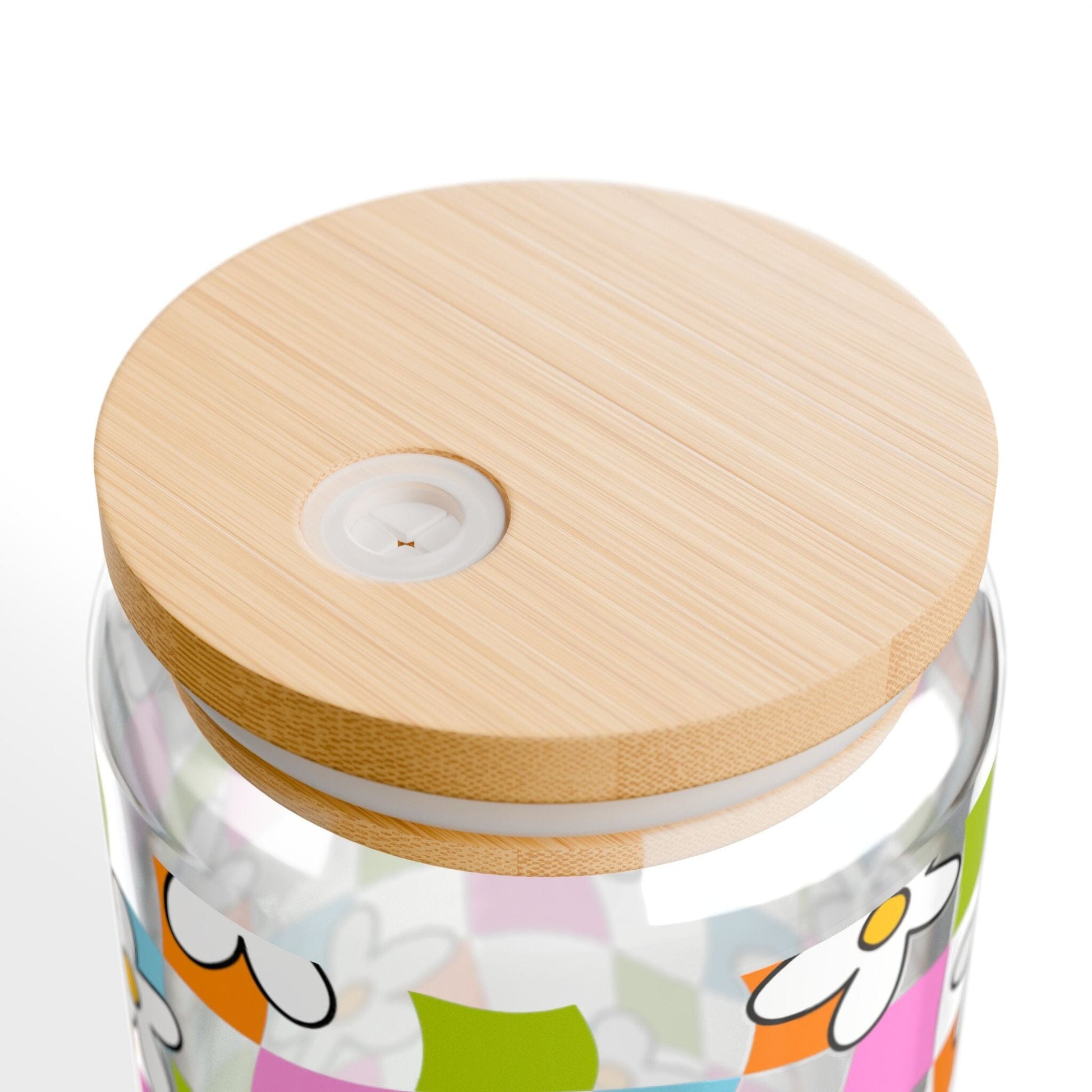 Wavy Daisy Sipper Cup • Coconut Girl Summer Iced Coffee Cup Mug Printify