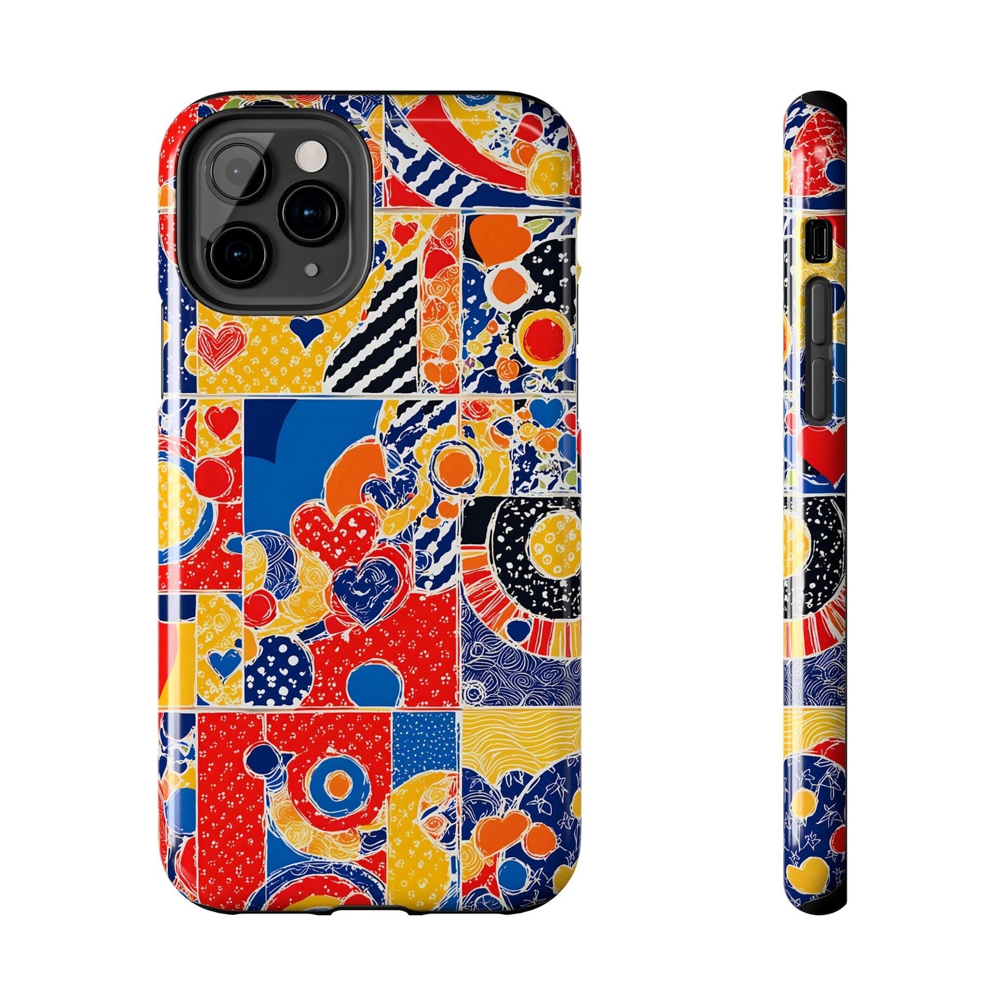 iPhone 16 Pro Case, Collage Phonecase, Mosaic Phone Case, s24 Ultra Case Phone Case Printify iPhone 11 Pro