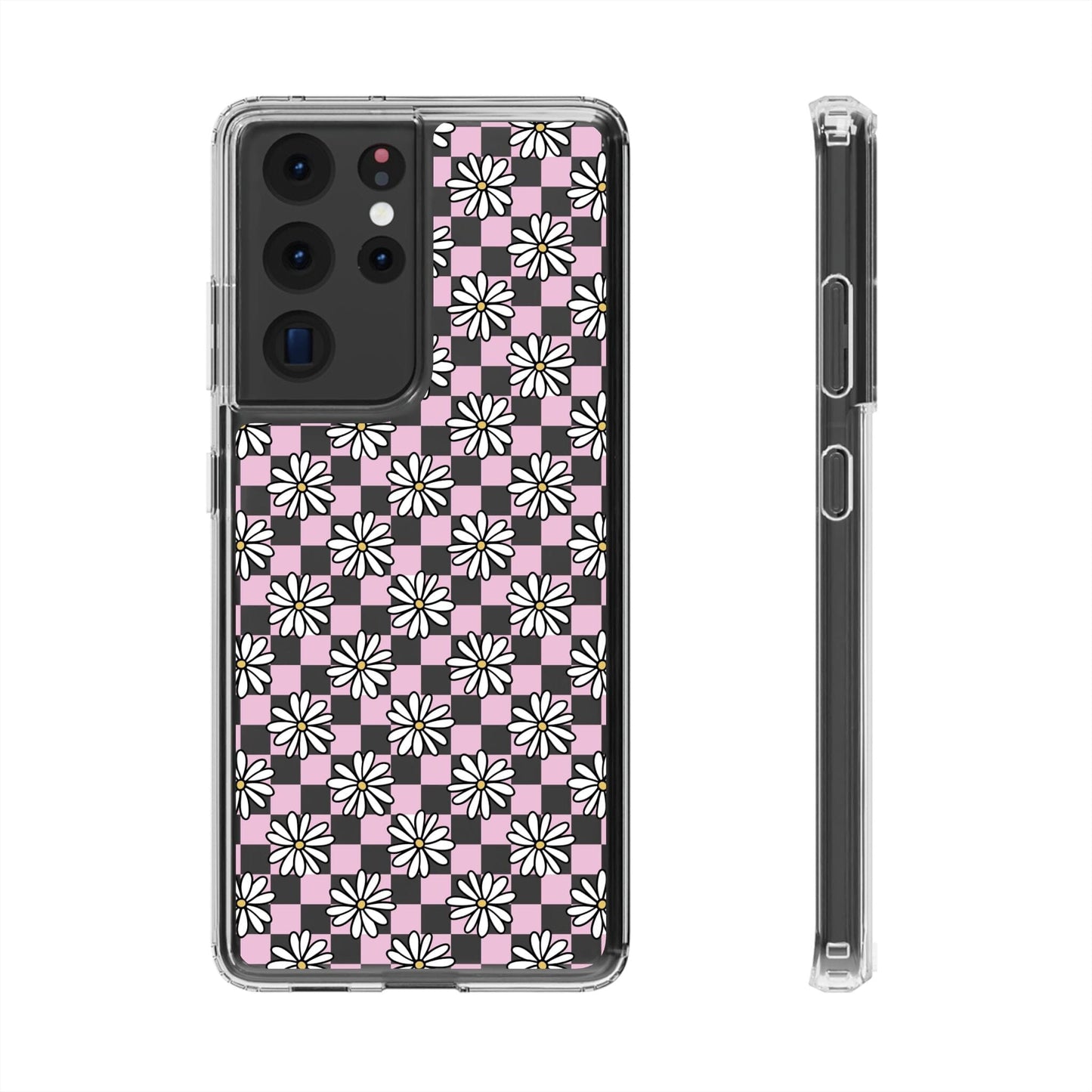 Floral Pattern Phone Case - Stylish Clear Cases for All Occasions Phone Case Printify Samsung Galaxy S21 Ultra Without gift packaging