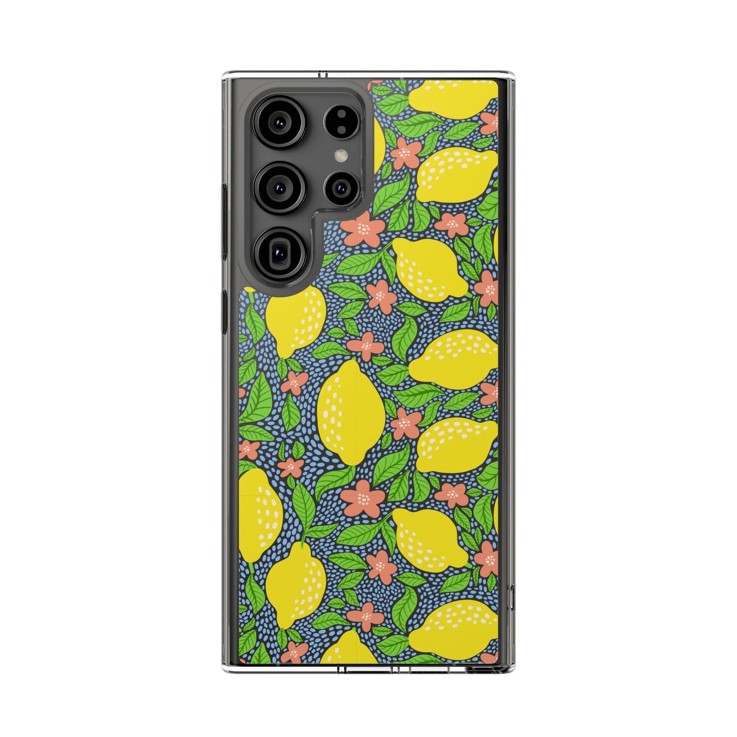 Clear iPhone 16 Pro Phone Case, Lemon Citron Coquette Phonecase • Designed to fit Most iPhone and Samsung Models Phone Case Printify Samsung Galaxy S23 Ultra Without gift packaging