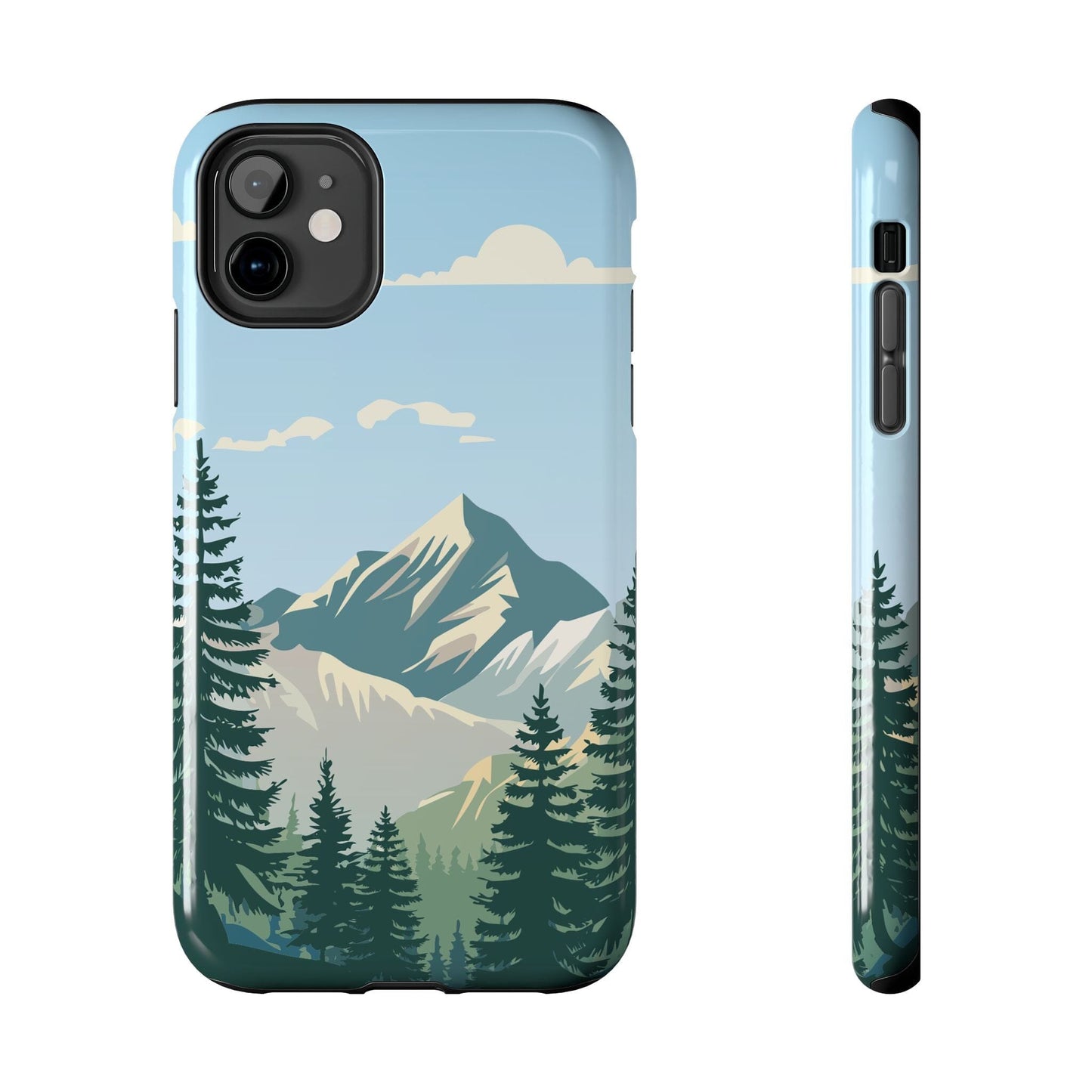 Tough Phone Cases • The Mountains Are Calling Phone Cases Designed to fit iPhone and Samsung Phone Case Printify iPhone 11