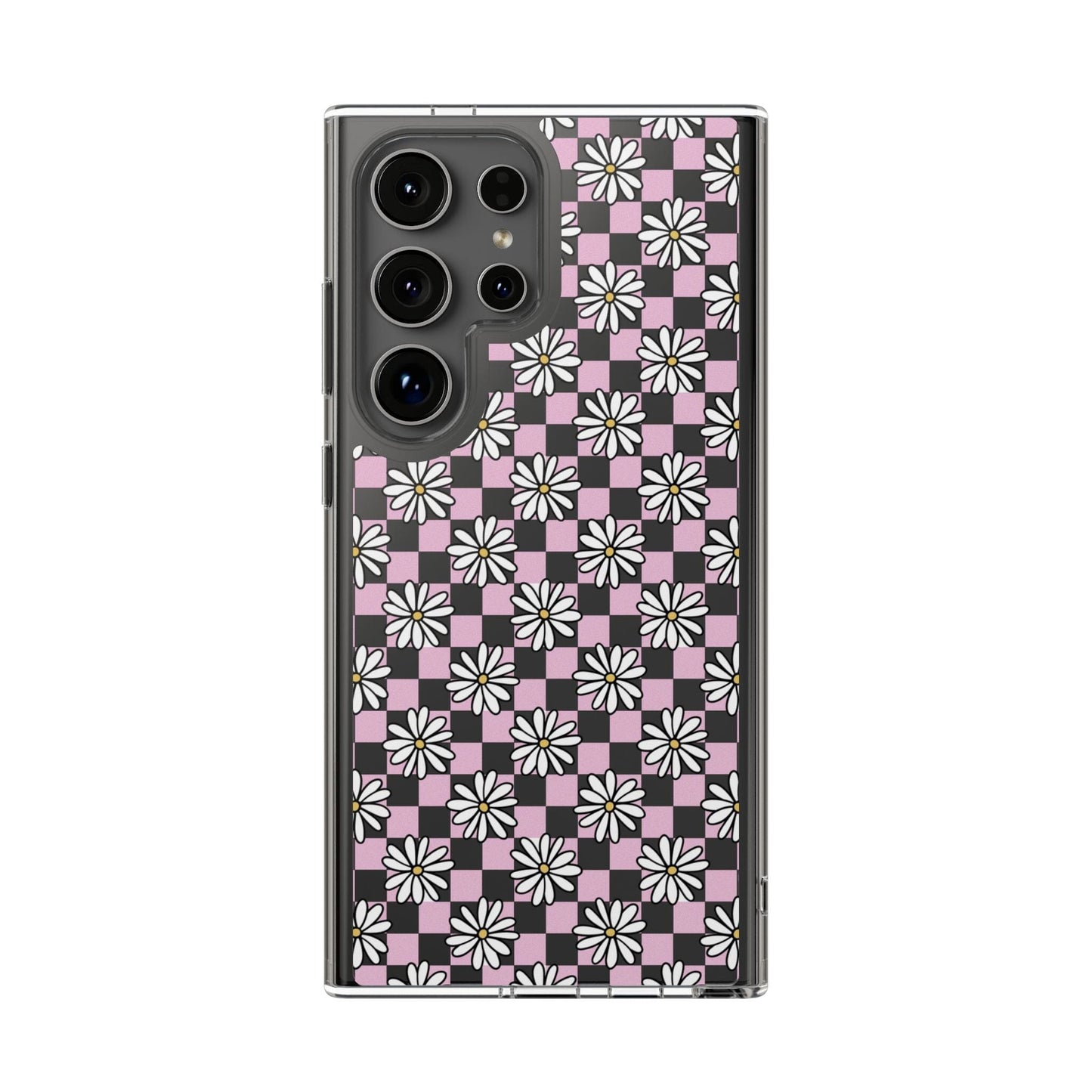 Floral Pattern Phone Case - Stylish Clear Cases for All Occasions Phone Case Printify Samsung Galaxy S24 Ultra Without gift packaging