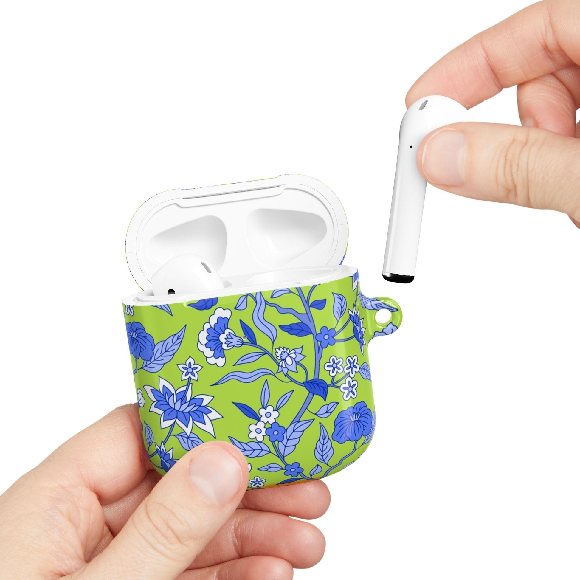 Toile AirPod Cases, French Country Aesthetic Ear Bud Case • Cute Phone Accessories Accessories Printify