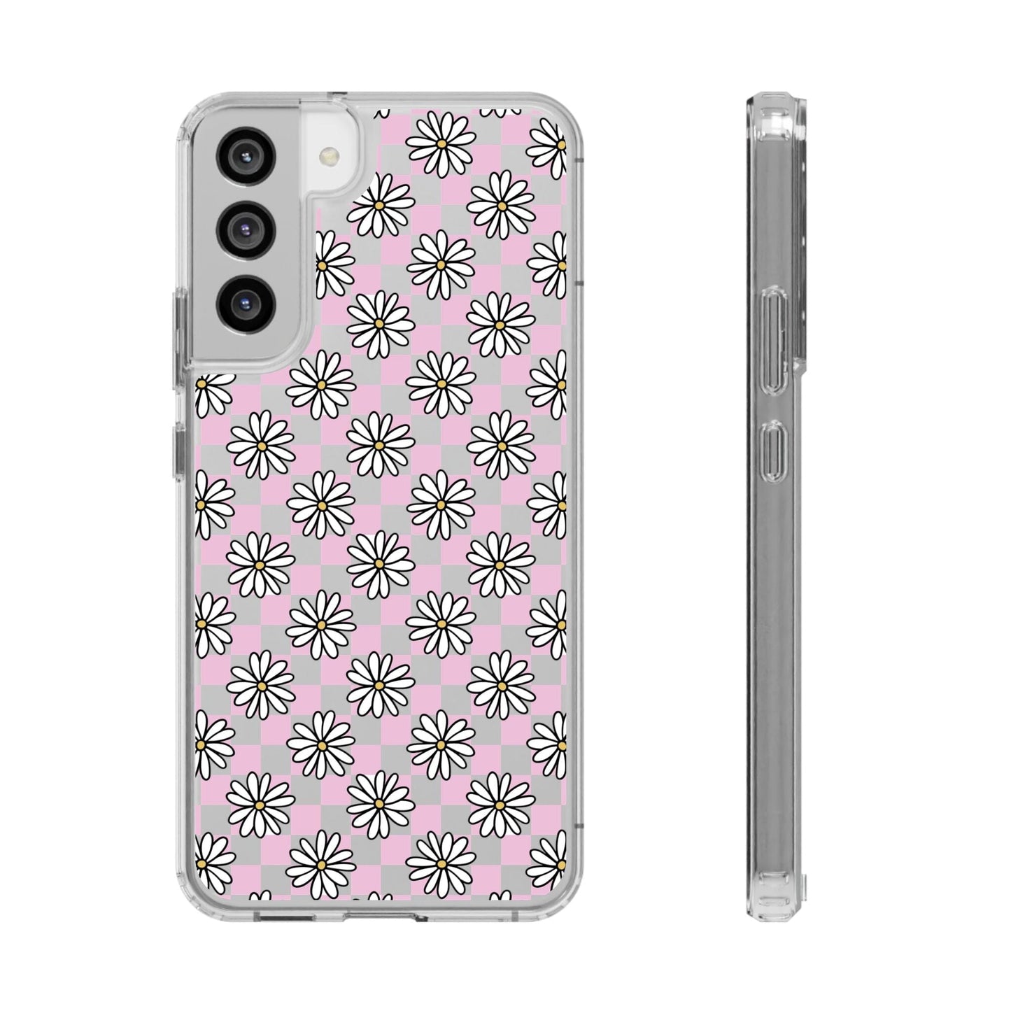 Floral Pattern Phone Case - Stylish Clear Cases for All Occasions Phone Case Printify Samsung Galaxy S22 Plus Without gift packaging