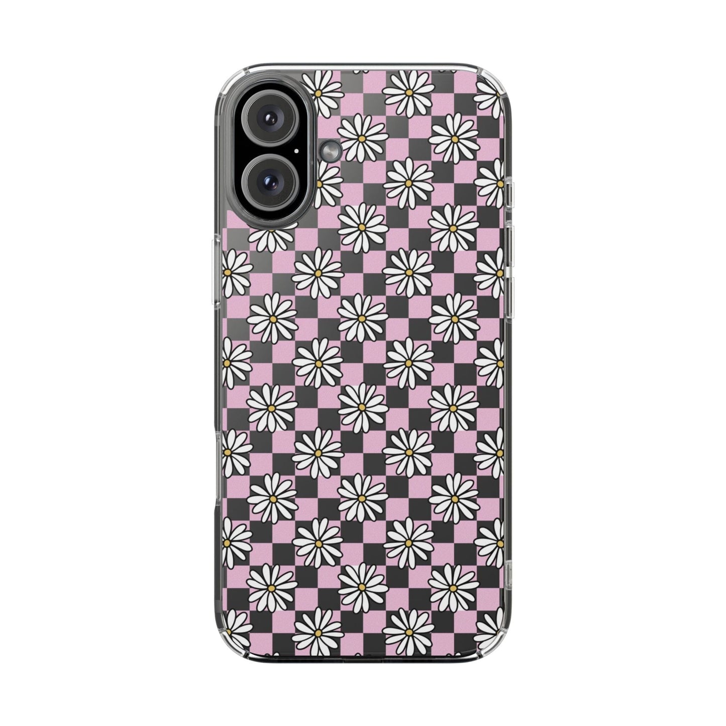 Floral Pattern Phone Case - Stylish Clear Cases for All Occasions Phone Case Printify iPhone 16 Plus Without gift packaging