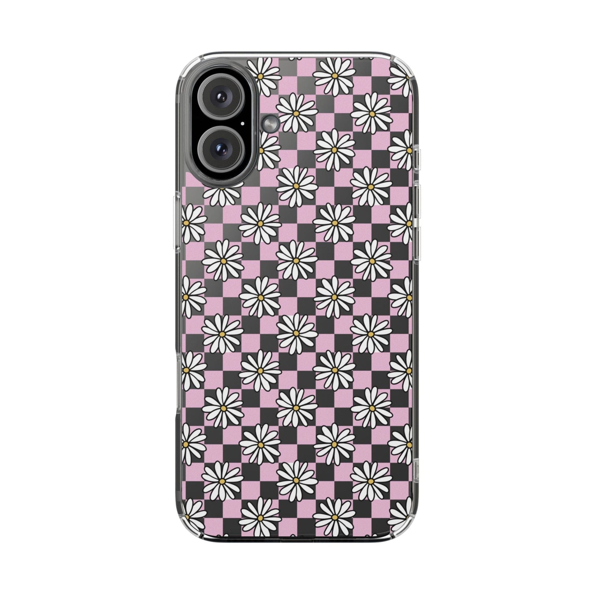Floral Pattern Phone Case - Stylish Clear Cases for All Occasions Phone Case Printify iPhone 16 Plus Without gift packaging