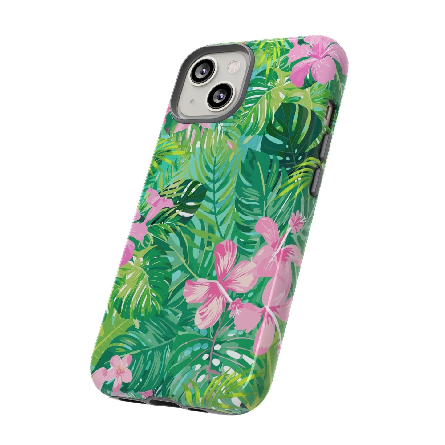 Tropical Pink Phone Case • Designed to Fit Most iPhone, Samsung and Google Models Phone Case Printify
