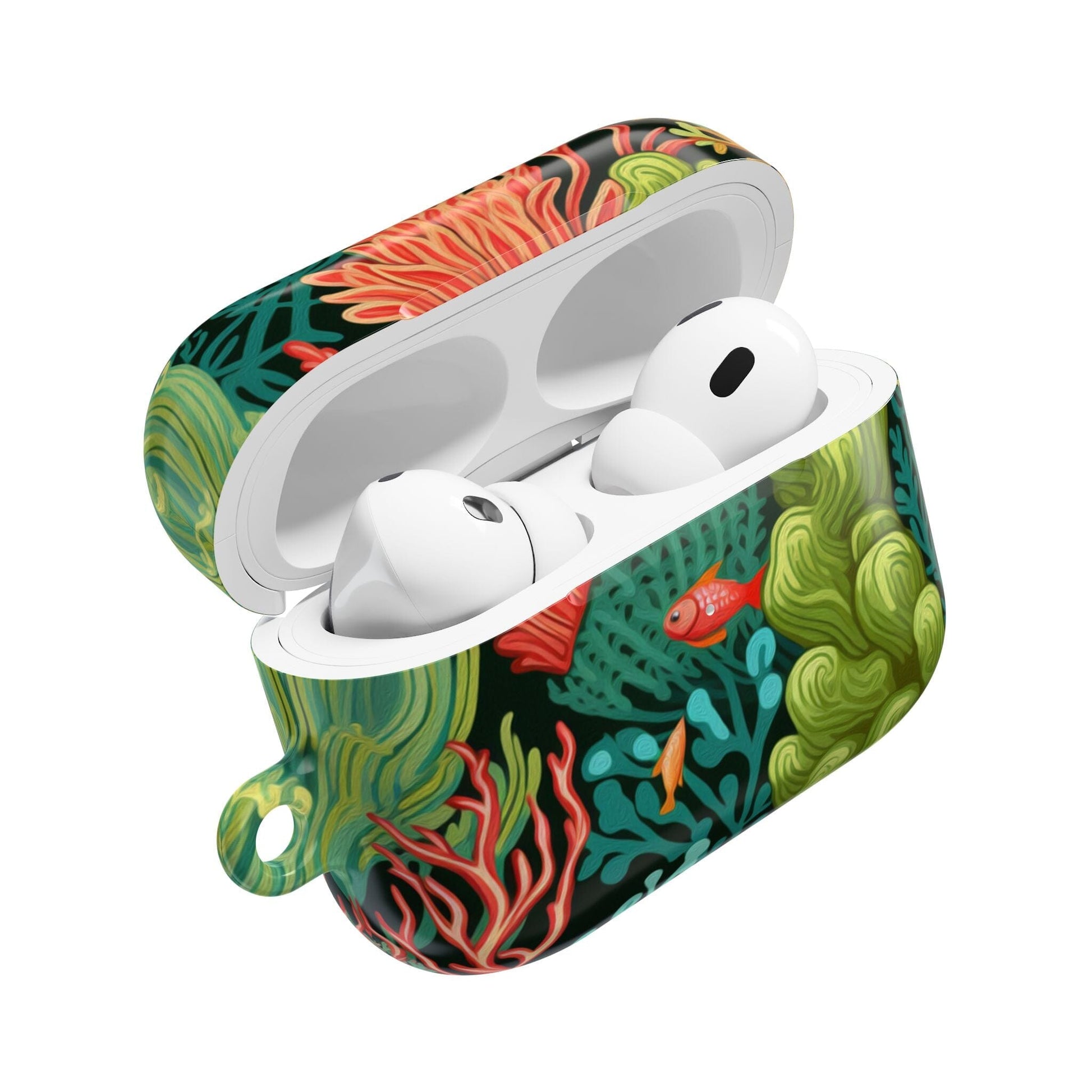 Coral Reef AirPods Case, Ocean Inspired Ear Bud Cover • Cute Phone Accessories Accessories Printify