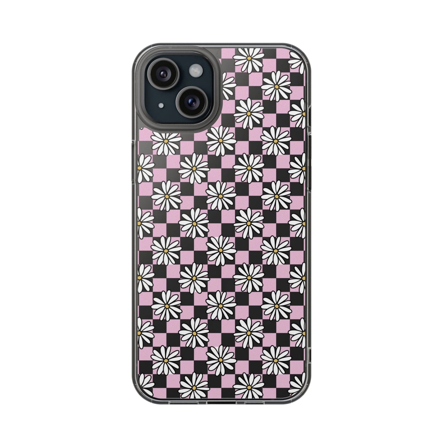 Floral Pattern Phone Case - Stylish Clear Cases for All Occasions Phone Case Printify iPhone 15 Plus Without gift packaging