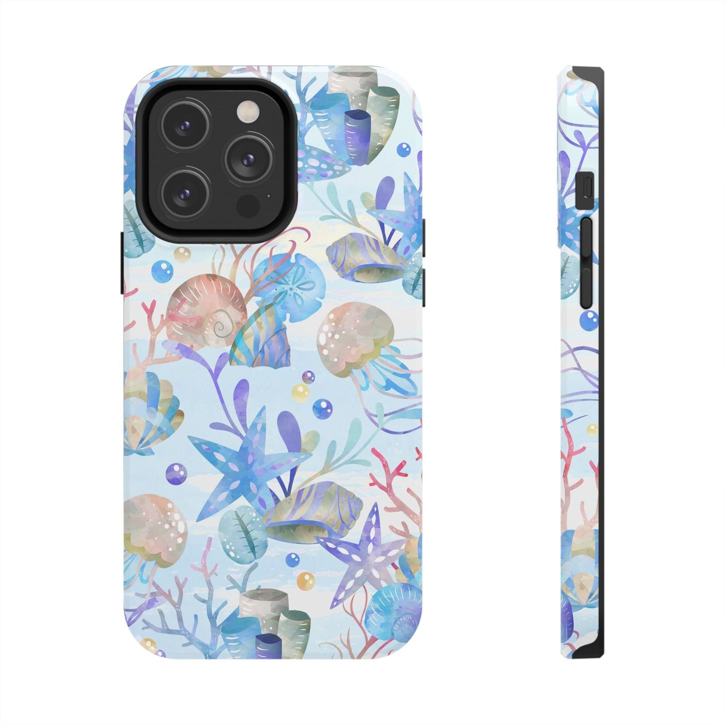 Vintage Seashell Phone Case • Beachy Summer Vibes Phone Case, Ocean Inspired Style fits most iPhone and Samsung Phones Phone Case Printify iPhone 14 Pro Max