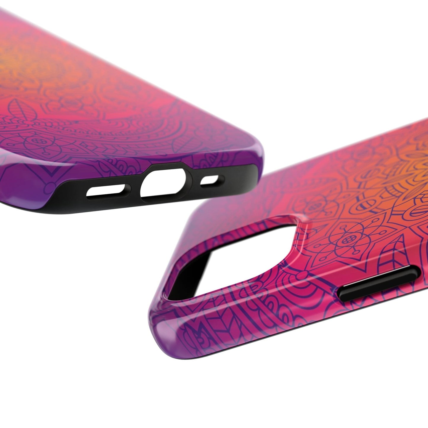 Pink Mandala iPhone Case • Designed to Fit Most iPhone and Samsung Models Phone Case Printify