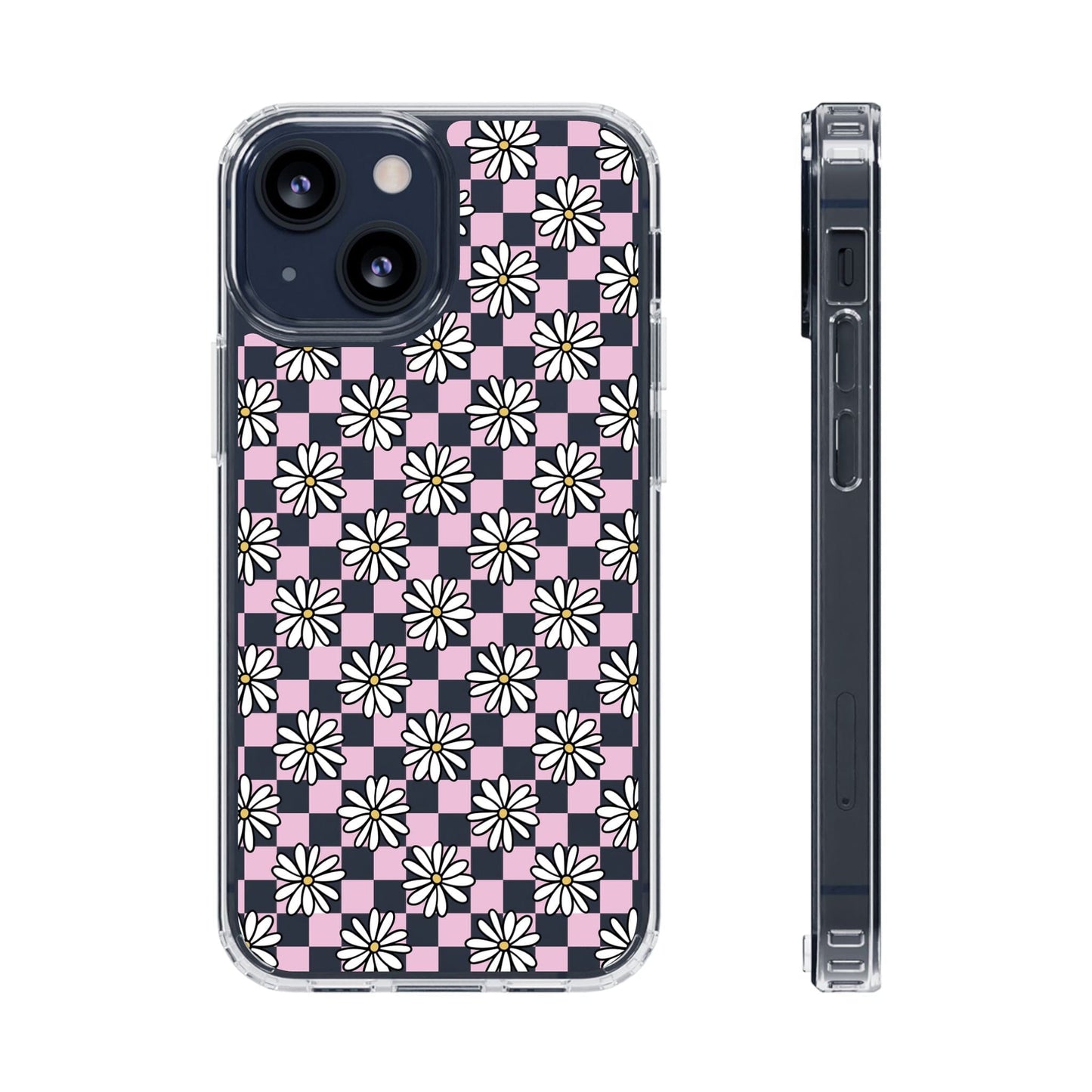 Floral Pattern Phone Case - Stylish Clear Cases for All Occasions Phone Case Printify iPhone 13 Mini Without gift packaging