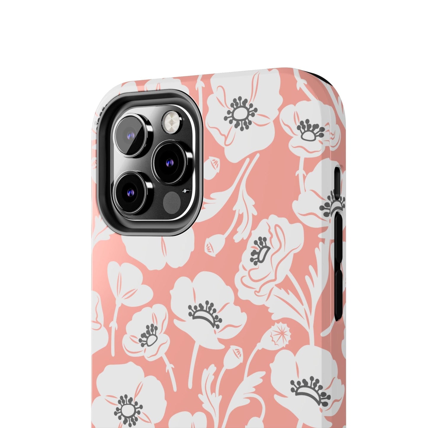 Pop-Art Poppies Floral Phone Case • Tough Case Designed to Fit Most iPhone and Samsung Models Phone Case Printify