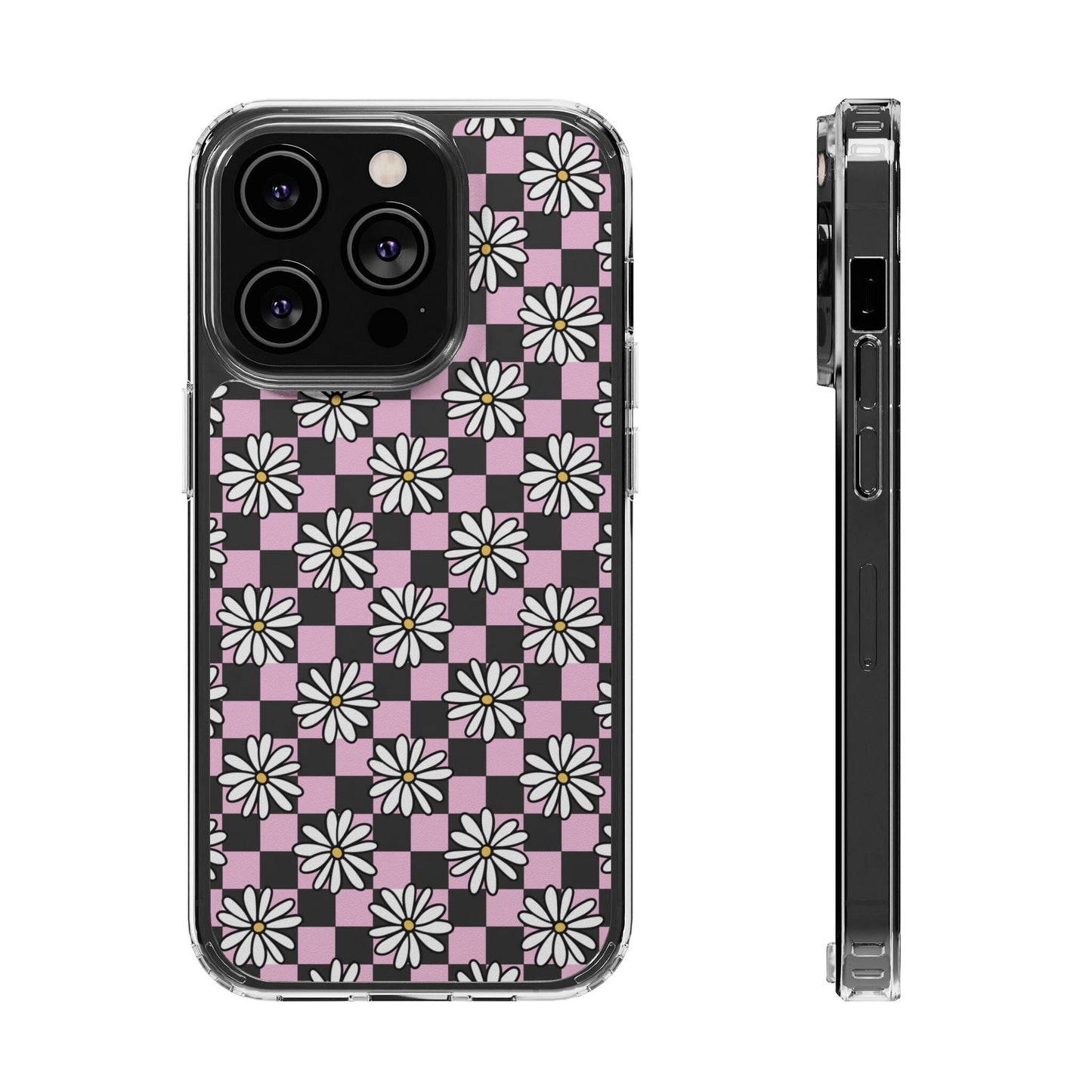 Floral Pattern Phone Case - Stylish Clear Cases for All Occasions Phone Case Printify iPhone 14 Pro Without gift packaging