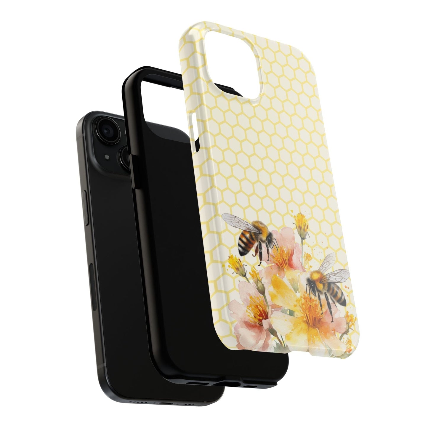 Honey Bee iPhone Case • Designed to Fit Most iPhone and Samsung Models Phone Case Printify