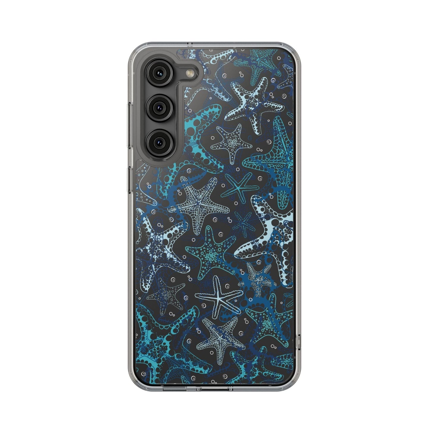 Starfish Clear Phone Cases, Summer Ocean Inspired Phone Cases Compatible with most iPhone and Samsung Models Phone Case Printify Samsung Galaxy S23 Plus