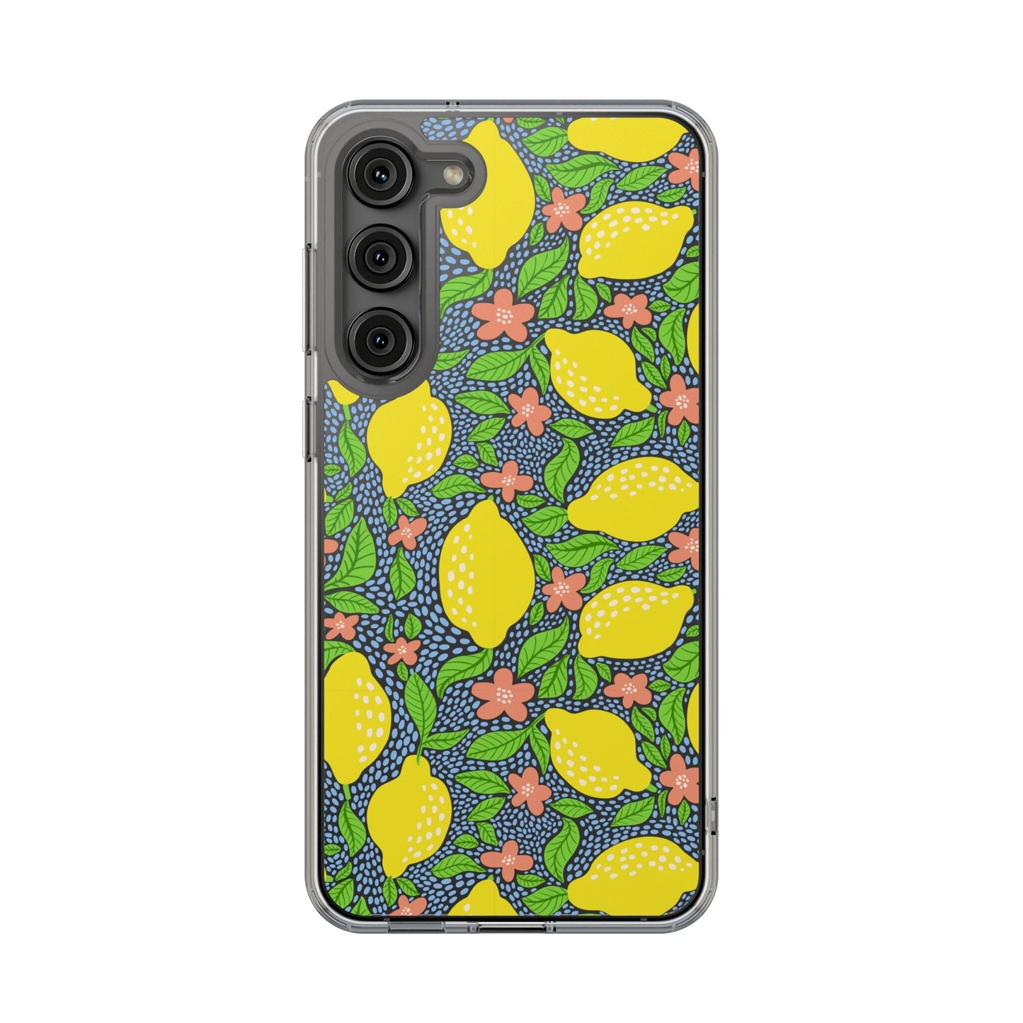 Clear iPhone 16 Pro Phone Case, Lemon Citron Coquette Phonecase • Designed to fit Most iPhone and Samsung Models Phone Case Printify Samsung Galaxy S23 Plus Without gift packaging
