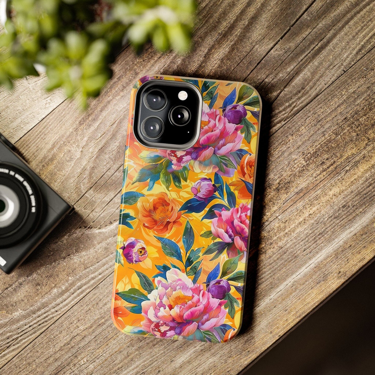 Spring Flowers Tough Phone Case - Designed to fit Most iPhone and Samsung Models Phone Case Printify iPhone 13 Pro Max